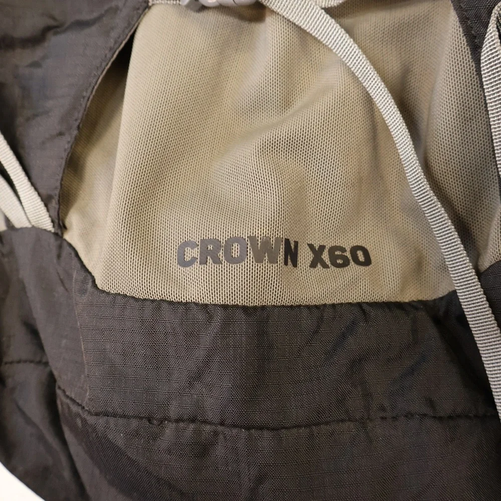 Massdrop x Granite Gear Crown X60 Ultralight Backpacking Pack Gray RE-FIT 60L